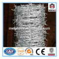 Bwg 16X16 500meters / roll 5 &quot;space 22.5kg / roll à bas prix Galvanized Barbed Wire